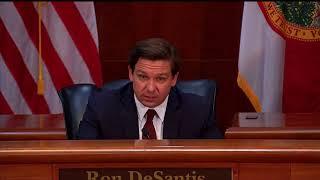 Florida Gov. Ron DeSantis speaks about COVID-19 and education