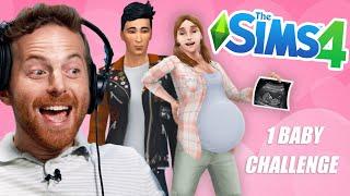 Try Guys Get Pregnant In Sims 4 (ft. Kelsey Dangerous)