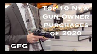 Top 10 New Gun Owner Purchases In 2020