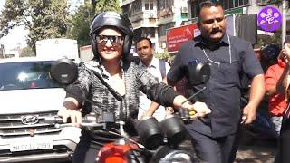 Sonakshi Sinha rides bike | Mumbai street | Latest Bollywood news on entertainment