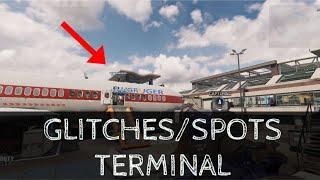 THE BEST GLITCHES/SECRET SPOTS ON TERMINAL (CodM S10/No Goliath)