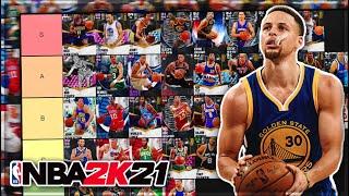 RANKING THE BEST POINT GUARDS IN NBA 2K21 MyTEAM!! (Tier List)