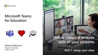 Online classes and lectures with all your students. Part 1 class setup