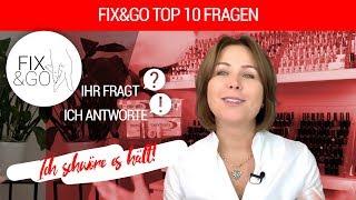 "Ich schwöre es hält!" // TOP 10 FRAGEN über das FIX&GO Nagelverlängerung System