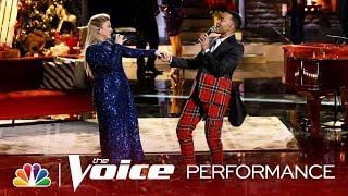 John Legend and Kelly Clarkson Take on a Holiday Classic - The Voice Live Top 10 Eliminations 2019