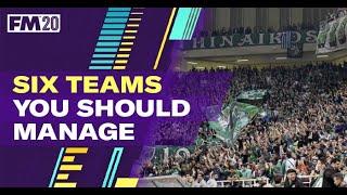 FM20 Teams to manage | Best Football Manager 2020 Teams to manage