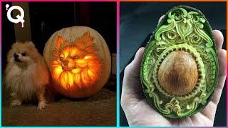 Amazing Food Art - People With Amazing Talent -Fruit and Vegetable Carving