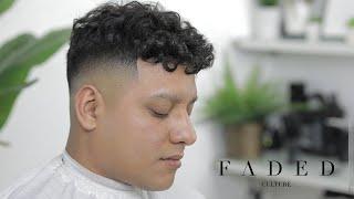 HOW TO DO A MID DROP BALD FADE W/ CURLS HAIRCUT!!! 2K20