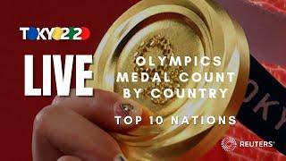 LIVE: Tokyo Olympics medal count by country