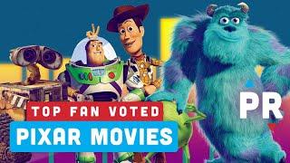 Top 5 Fan Voted Pixar Movies - Power Ranking