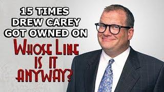 #TBT - 15 Times Drew Carey Got Owned On  Whose Line Is It, Anyway