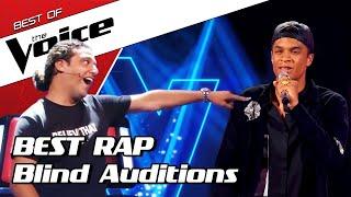 TOP 10 | MIND-BLOWING RAPPERS Blind Auditions in The Voice