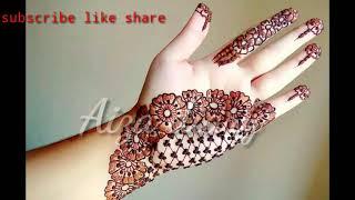 Top10simple mehndi Design new Eid collections  Backhand 2020 | Front or back hand Most mehndi design