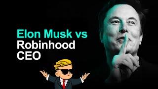 Elon Musk GRILLS Robinhood CEO For Screwing Over Users (GME stock)