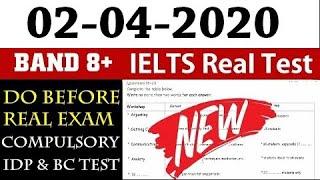 IELTS LISTENING PRACTICE TEST 2020 WITH ANSWERS | 02-04-2020