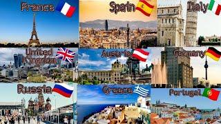 Top 10 Country Most Visited In Europe