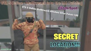 *NEW* How To Wallbreach Into The IAA Building (GTA 5 Online NEW Hidden & Secret Locations 1.50)