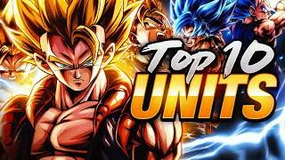 (Dragon Ball Legends) RANKING THE TOP 10 BEST UNITS IN THE GAME! (December 2021 Edition)