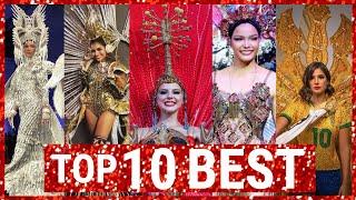 Miss universe 2019 NATIONAL COSTUME TOP 10 BEST!