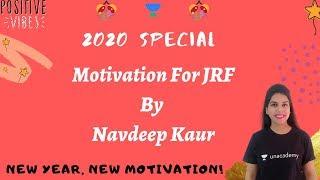 Motivation for JRF | Motivational Talk | Unacademy Live - NTA UGC NET