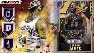 GOAT GALAXY OPAL POINT GUARD LEBRON JAMES GAMEPLAY! MY NEW FAVORITE PG IN NBA 2K20 MYTEAM!