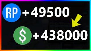 How To Make $438,000 & 49,500 RP PER GAME in GTA 5 Online | NEW Best Unlimited Money Guide/Method