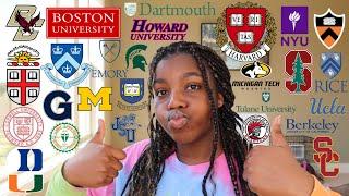 APPLIED TO 28 SCHOOLS?! | MY COLLEGE DECISION REACTIONS 2020 (Ivies, Stanford, UCs, HBCUs, + MORE)