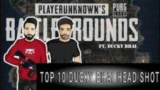 Top 10 ducky bhai head shot/Top 10 head shot of ducky bhai/Top 10 head shot of ducky extra