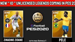 All New Unlicensed Legends Coming in Pes 2020 Mobile / Official @efootballpes