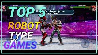 Top 5 Best Robot Type Games For Android || High Graphics || Maxer Gamer