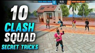 TOP 10 CLASH SQUAD SECRET PLACE IN FREE FIRE | CLASH SQUDE TRIKES TO RIACH GRANDMASTER EASILI