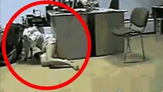 10 WEIRD THINGS CAUGHT ON SECURITY CAMERAS & CCTV