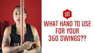 Steel Mace 360 - What hand to swing with? Top or Bottom?