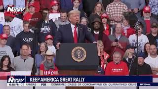 FULL RALLY: President Trump in Manchester, New Hampshire night before primary