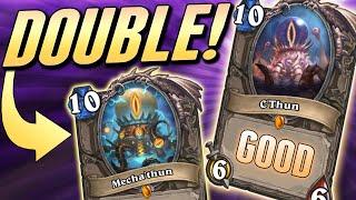 Two C'Thuns because they only expect one | Solem Hearthstone