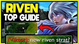 BEST RIVEN COUNTER STRAT VS ALL RANGED PATCH 10.8+ - SEASON 10 RIVEN TOPLANE GUIDE