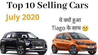 Top 10 Selling Cars of July 2020 in India