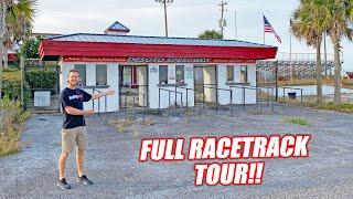Freedom Factory TOUR #2 - Welcome Inside!!! Garages, Race Control, Abandoned Tow Truck and More!
