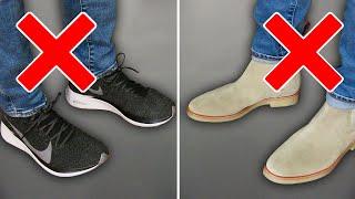 6 Shoes Stylish Guys DON'T Wear!