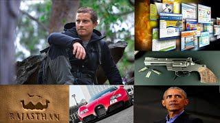 Top 10 Information (Bear Grylls, F1 No. Plate, Swiss Mini Gun, Barack Obama, Istanbal, Rolex, etc.)