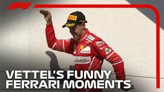 Sebastian Vettel's Funny Ferrari Moments