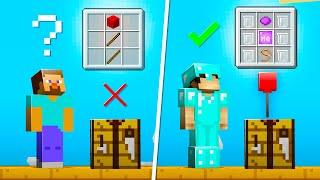 20 Crafting Recipes That ONLY PROS Know in Minecraft 1.16!