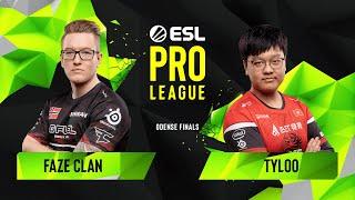 CS:GO - FaZe Clan vs. TYLOO [Mirage] Map 3 - Group A - ESL Pro League Season 10 Finals