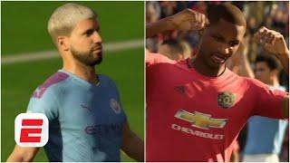 Man United vs. Man City: Sergio Aguero and Odion Ighalo battle for glory | FIFA 20 Predicts