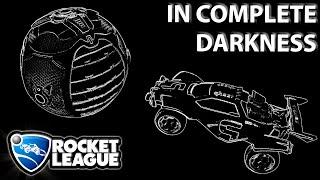 Rocket League in COMPLETE Darkness! Pitch Black Field Mode