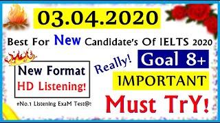 IELTS LISTENING PRACTICE TEST 2020 WITH ANSWERS | 03.04.2020