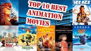 Top 10 Best Animation Movies HD