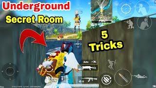 PUBG Mobile Underground Secret Room | PUBG Mobile Top 5 Secrets in Hindi