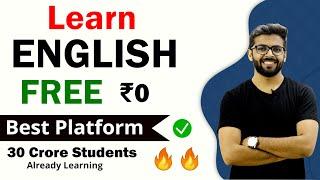 LEARN ENGLISH FOR FREE | 30 Crore Students Already Learning | Best Platform to Learn English