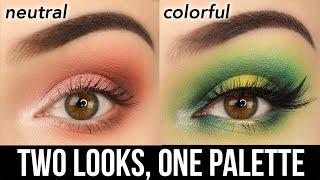 Shopping my stash: 2 different eye makeup looks using 1 palette! || KELLI MARISSA